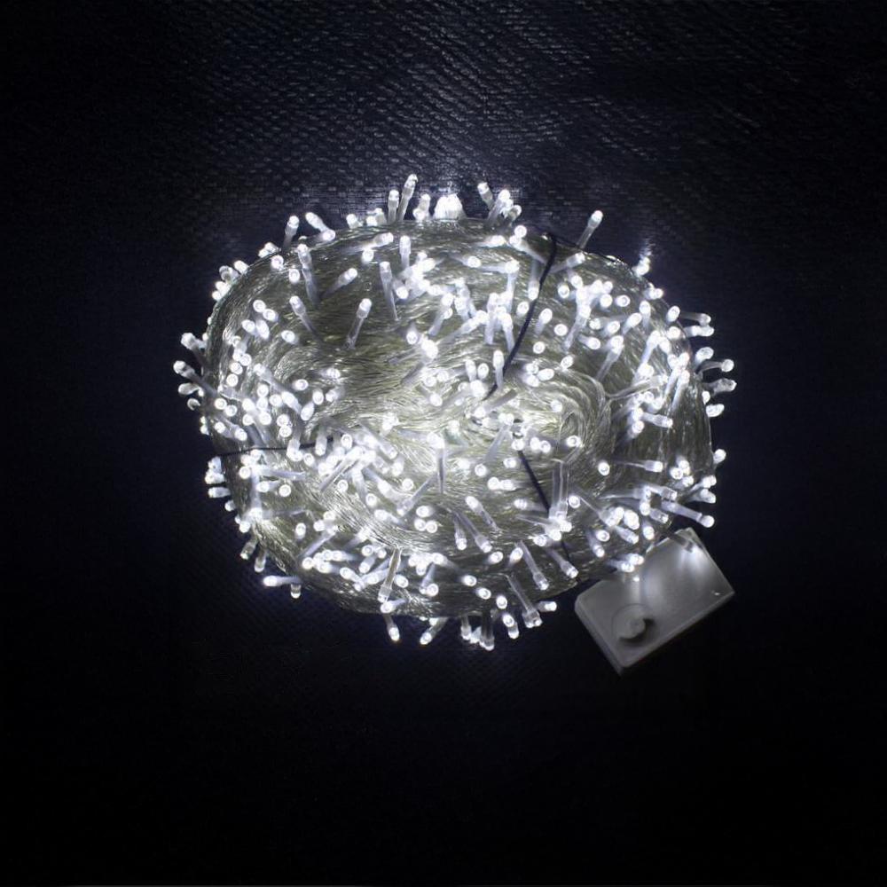 200 Luces LED Blancas Navidad – 20 Metros