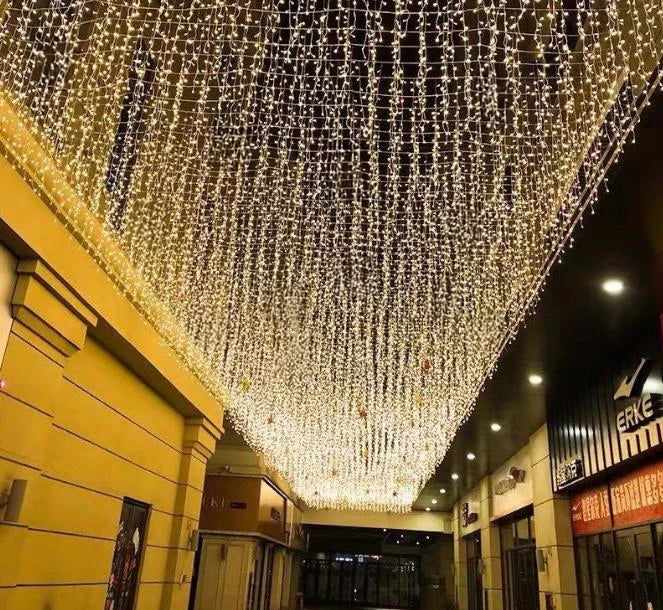 Cortina de Luces LED Tipo Lluvia – 200 Luces