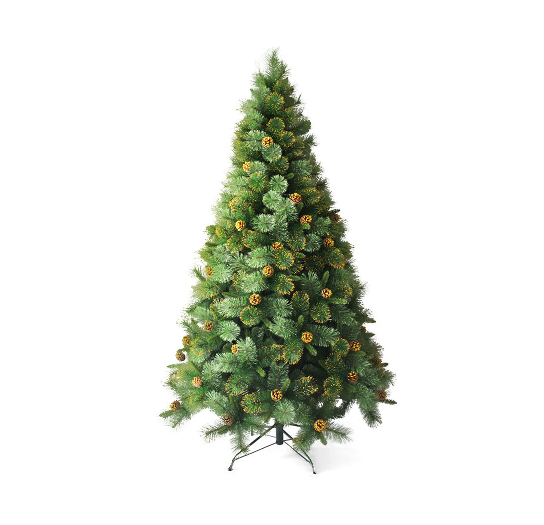Árbol de Navidad 180 cm con Piñas