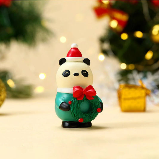 Adorno Navideño Mini Panda – 6,7 cm
