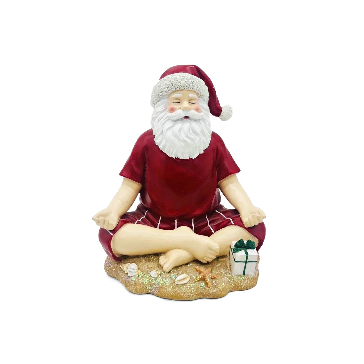 Santa Meditando en la Playa - 22 cm