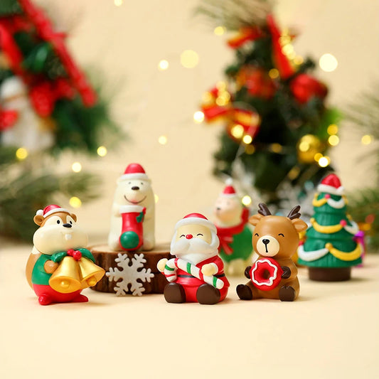 Adorno Navideño Mini Santa - 5,3 cm