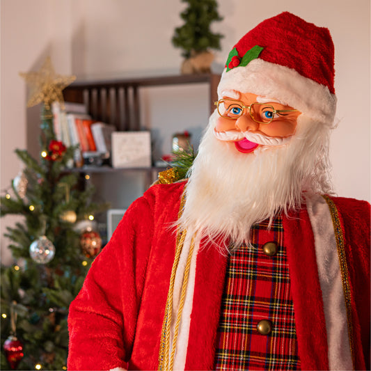 Santa Claus Navideño Animado 180 cm