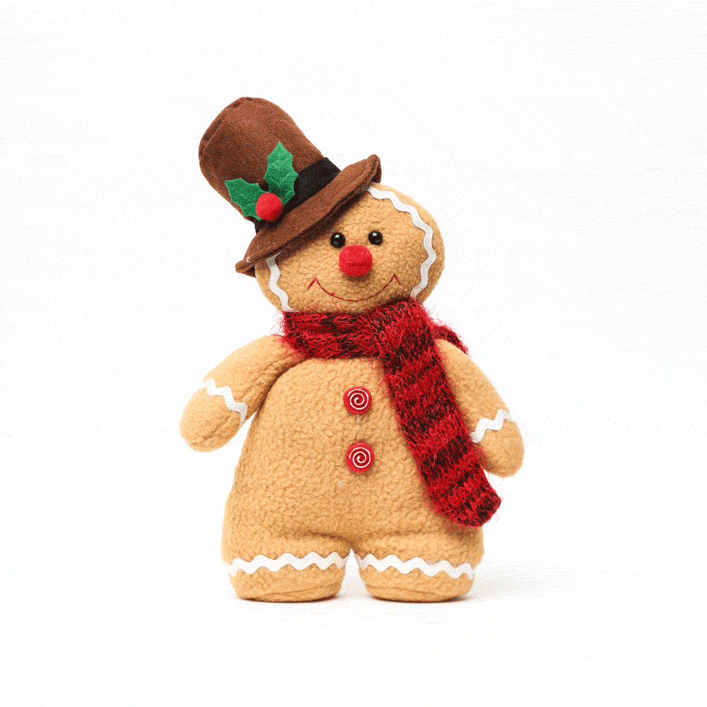 Muñeco Navideño Galleta de Jengibre – 30 cm