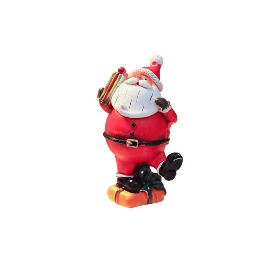 Figura Santa 7,5 cm – Adorno Navideño Miniatura