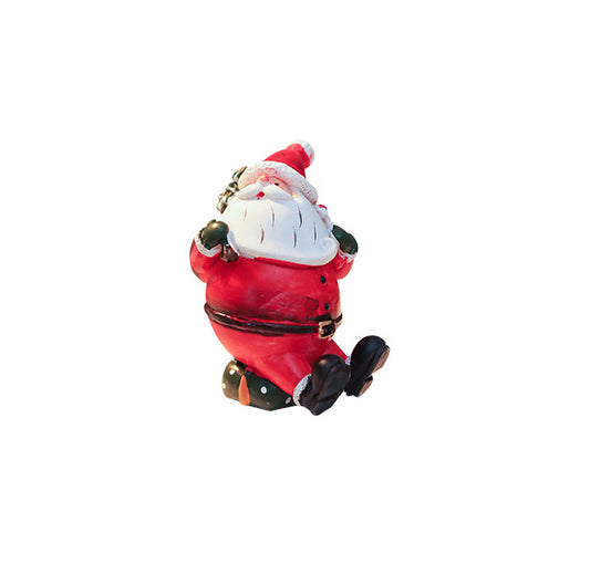 Figura Santa 6 cm – Adorno Navideño Miniatura