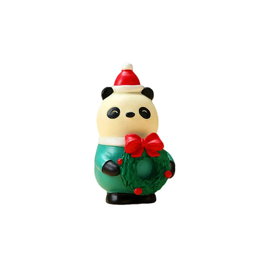 Adorno Navideño Mini Panda – 6,7 cm