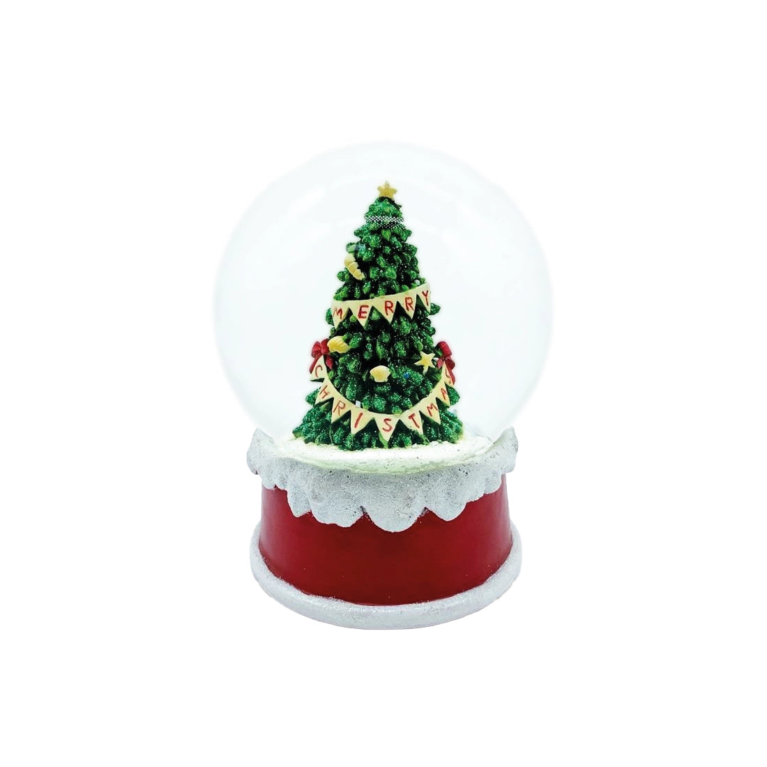 Globo de Agua con Árbol de Navidad – 13 cm