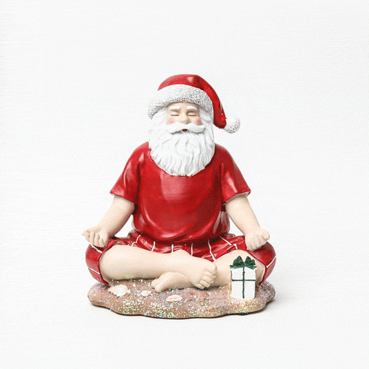 Santa Meditando en la Playa - 22 cm