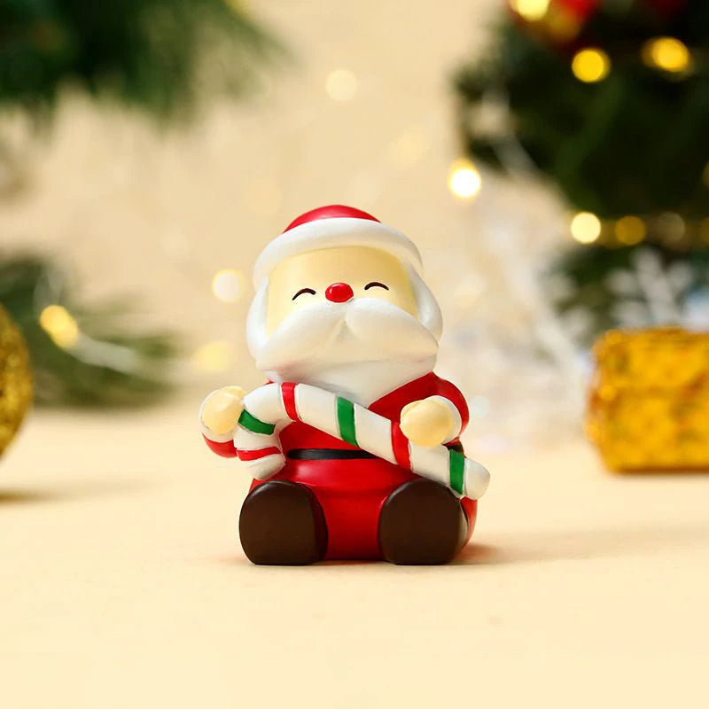Adorno Navideño Mini Santa - 5,3 cm